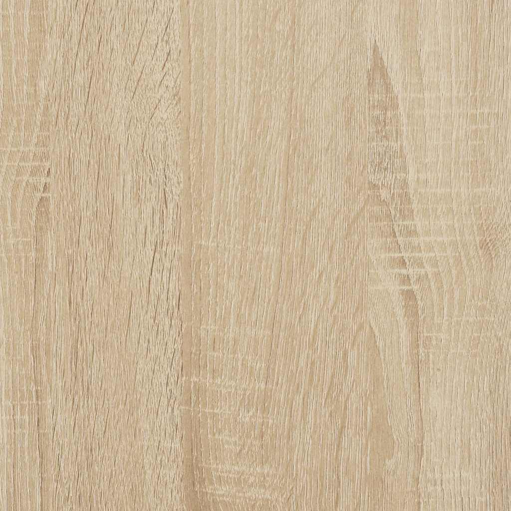 vidaXL Floating Nightstands 2 pcs Sonoma Oak 40x30x15 cm Engineered Wood