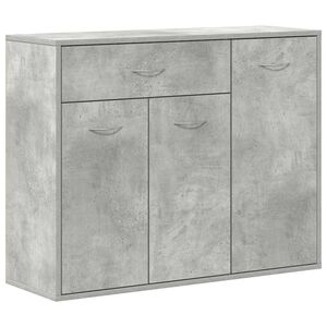 vidaXL Sideboard Concrete Grey 88x30x70 cm Engineered Wood