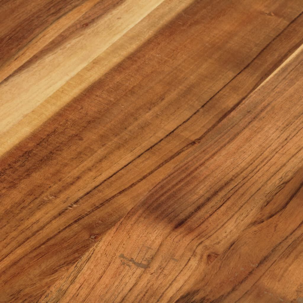 vidaXL Coffee Table Ø 55x40 cm Solid Wood Acacia
