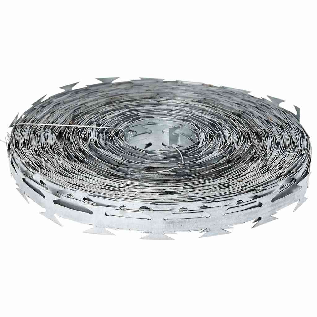 vidaXL BTO-22 Razor Wire 100 m Steel