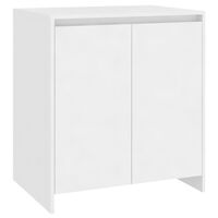 vidaXL Sideboard White 70x41x75 cm Engineered Wood, white vidaXL Sideboard White 70x41x75 cm Engineered Wood