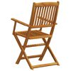 vidaXL 7 Piece Garden Dining Set Solid Wood Eucalyptus