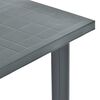 vidaXL Garden Table Green 80x75x72 cm Plastic