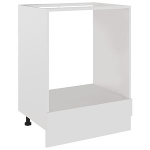 vidaXL Oven Cabinet Lyon White 60x46x81.5 cm Engineered Wood