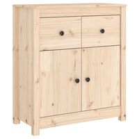 vidaXL Sideboard 70x35x80 cm Solid Wood Pine, natural vidaXL Sideboard 70x35x80 cm Solid Wood Pine