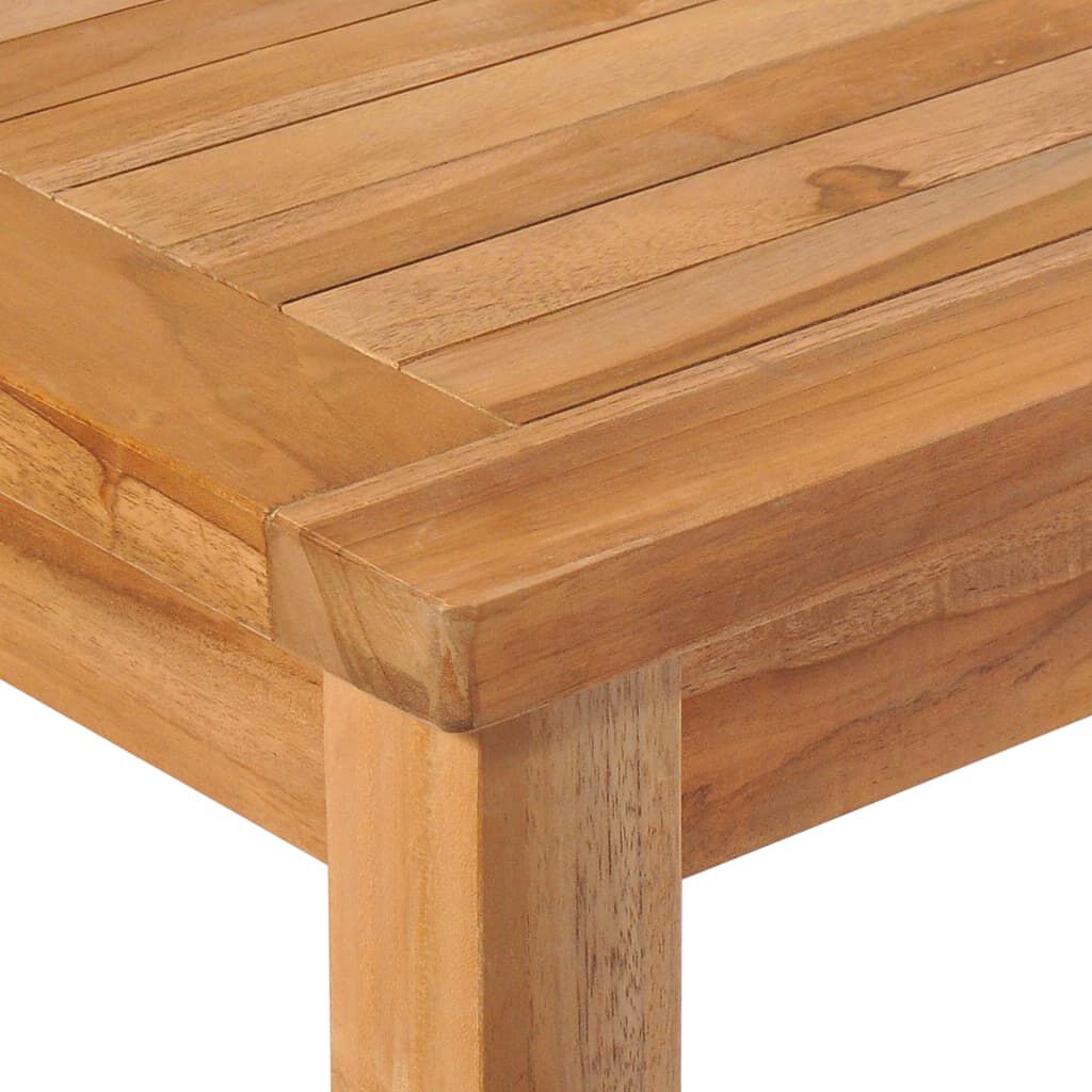 vidaXL 5 Piece Garden Dining Set Solid Teak Wood