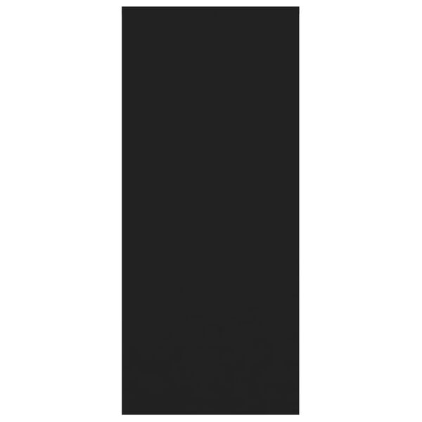 vidaXL Sideboard Black 102x33x75 cm Engineered Wood