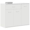 vidaXL Sideboard White 88x30x70 cm Engineered Wood