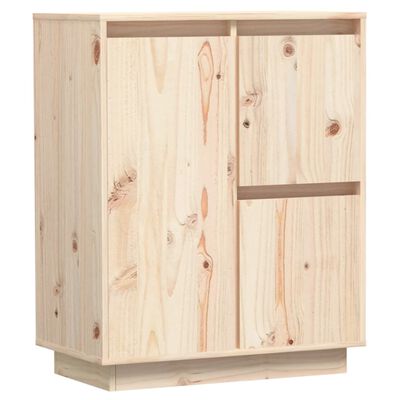 vidaXL Sideboard 60x34x75 cm Solid Wood Pine