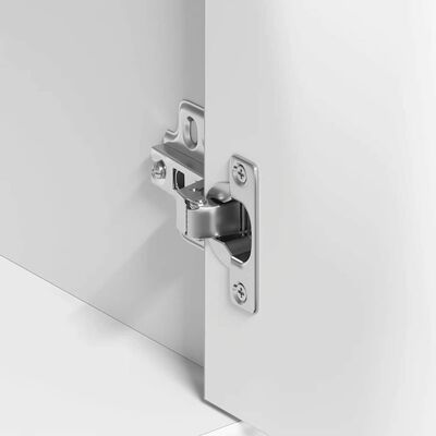 vidaXL Sideboard White 88x30x70 cm Engineered Wood, white vidaXL Sideboard White 88x30x70 cm Engineered Wood