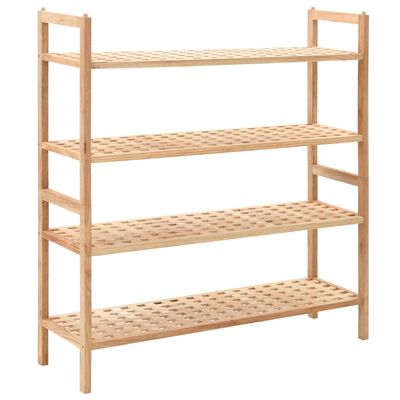 vidaXL Shoe Rack Solid Walnut Wood 69x26x81 cm,  vidaXL Shoe Rack Solid Walnut Wood 69x26x81 cm
