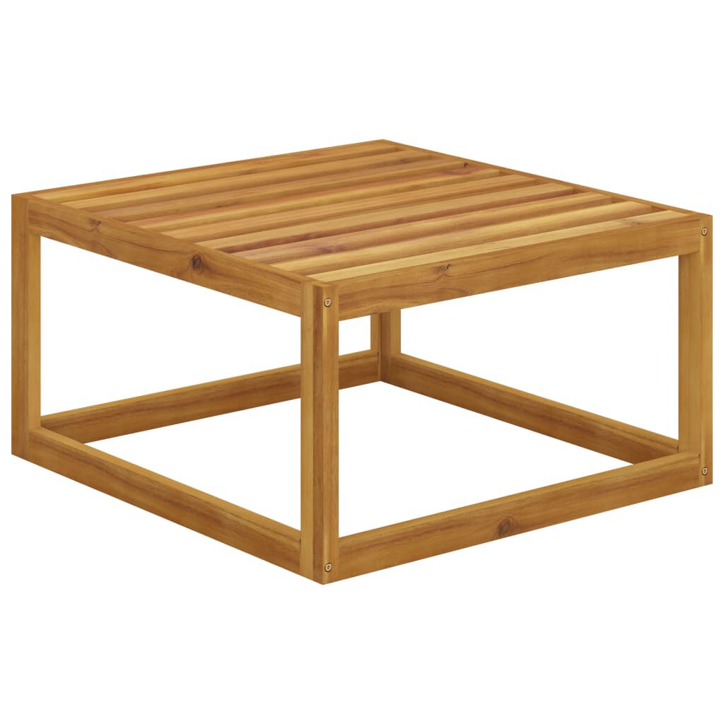vidaXL 12 Piece Garden Lounge Set with Cushion Solid Acacia Wood