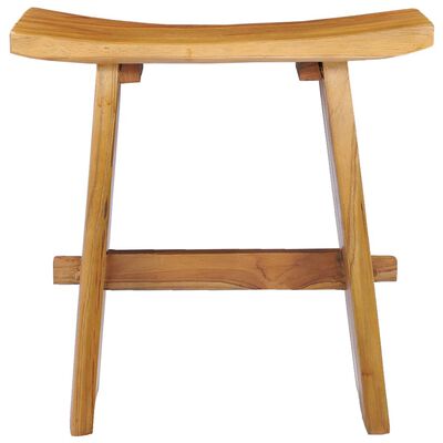 vidaXL Stool Solid Teak Wood,  vidaXL Stool Solid Teak Wood