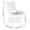 vidaXL Folding Garden Chairs 2 pcs 47x63x90 cm Solid Wood Teak