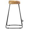 vidaXL Gavin Bar Stools 2 pcs Solid Mango Wood