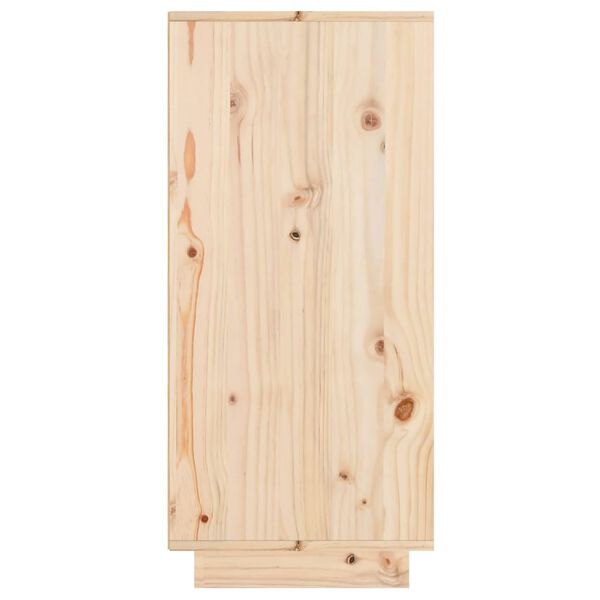 vidaXL Sideboard 60x34x75 cm Solid Wood Pine
