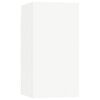 vidaXL 7 Piece TV Cabinet Set White Engineered Wood