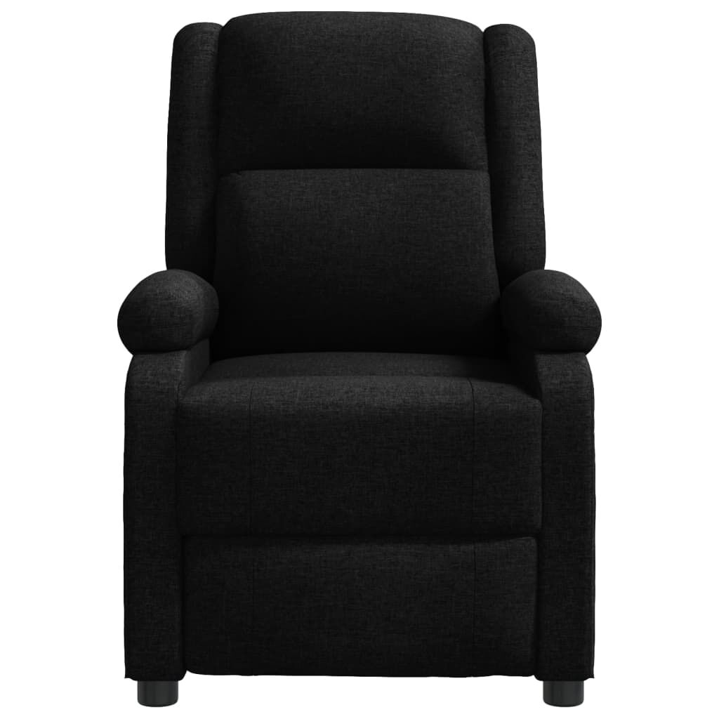 vidaXL Recliner Chair Light Grey Fabric