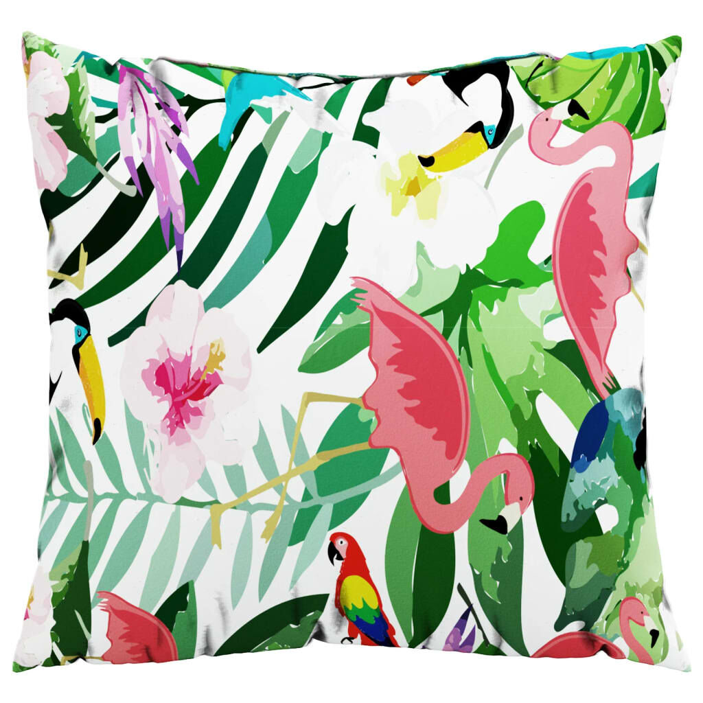 vidaXL Throw Pillows 4 pcs Multicolour 40x40 cm Fabric