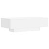vidaXL Coffee Table White 100x49.5x31 cm Engineered Wood