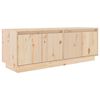 vidaXL TV Cabinet 110x34x40 cm Solid Wood Pine