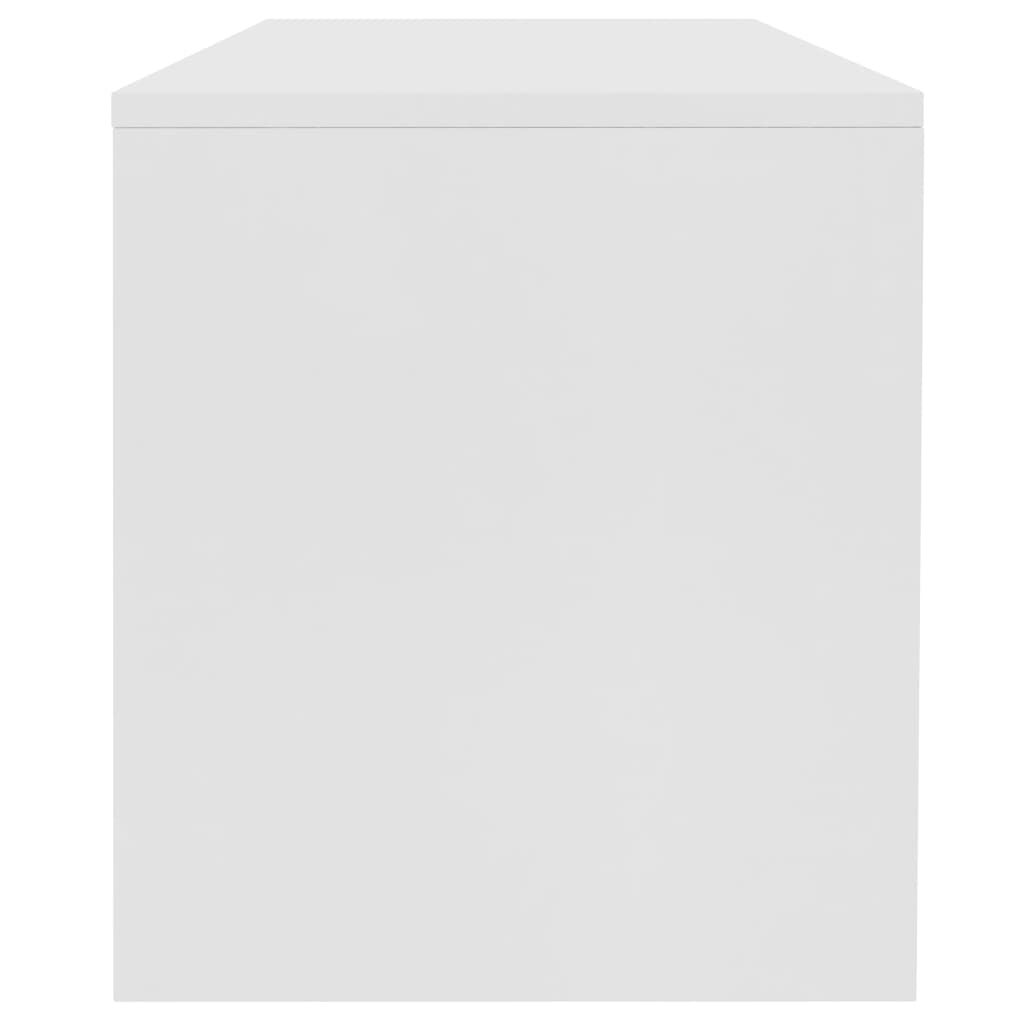vidaXL Coffee Table White 100x40x40 cm Engineered Wood