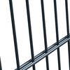 vidaXL 2D Fence Gate (Single) Anthracite Grey 100x120 cm