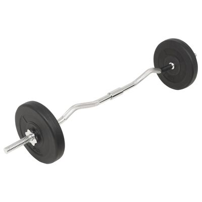 vidaXL Barbell and Dumbbell Set 30 kg,  vidaXL Barbell and Dumbbell Set 30 kg