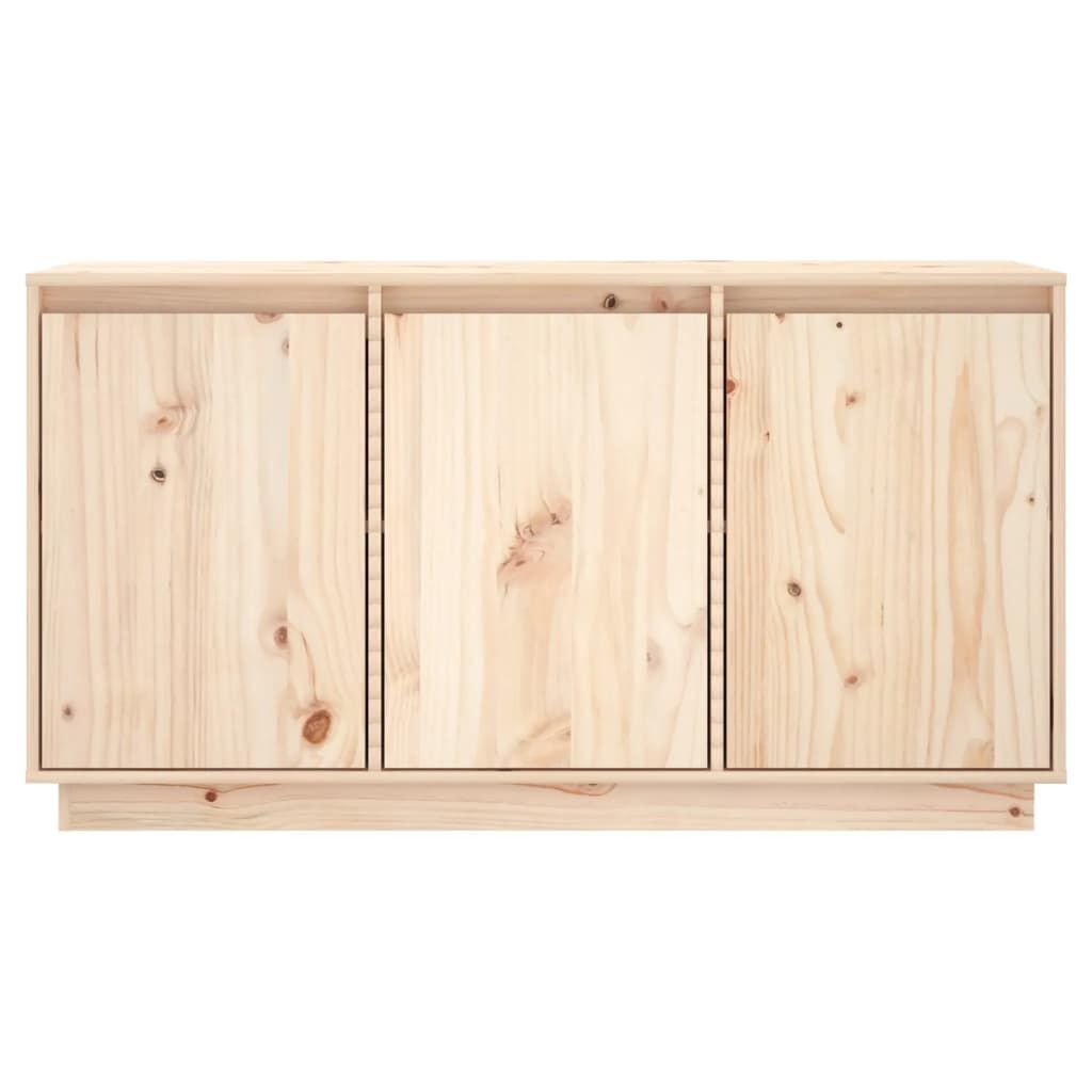 vidaXL Sideboard 111x34x60 cm Solid Wood Pine, natural vidaXL Sideboard 111x34x60 cm Solid Wood Pine