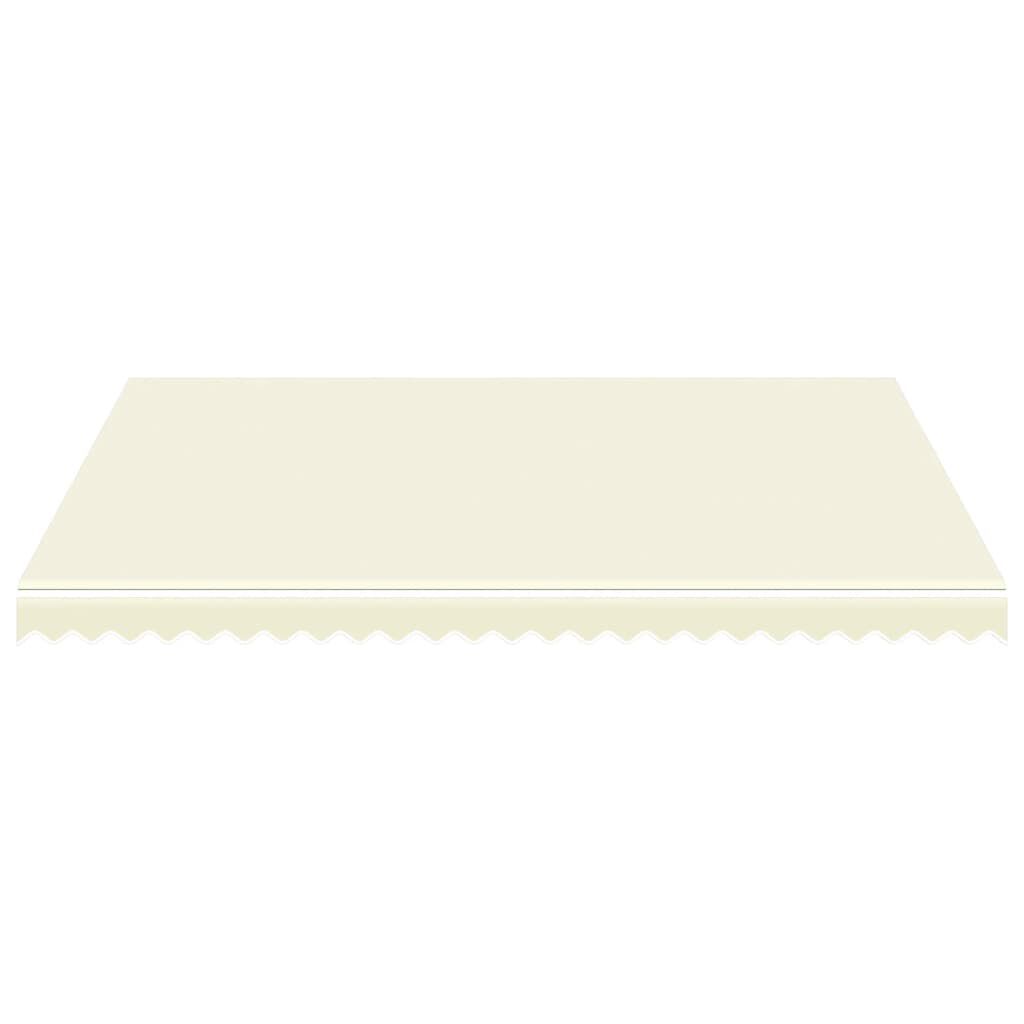 vidaXL Awning Top Sunshade Canvas Cream 350x250 cm
