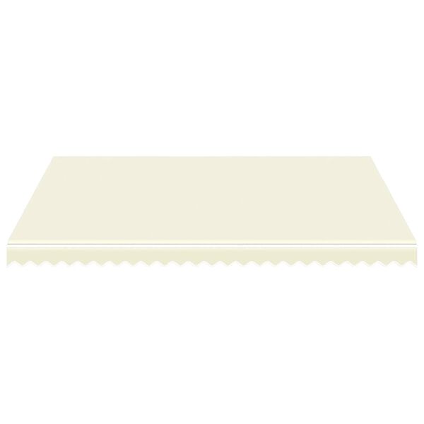 vidaXL Awning Top Sunshade Canvas Cream 350x250 cm