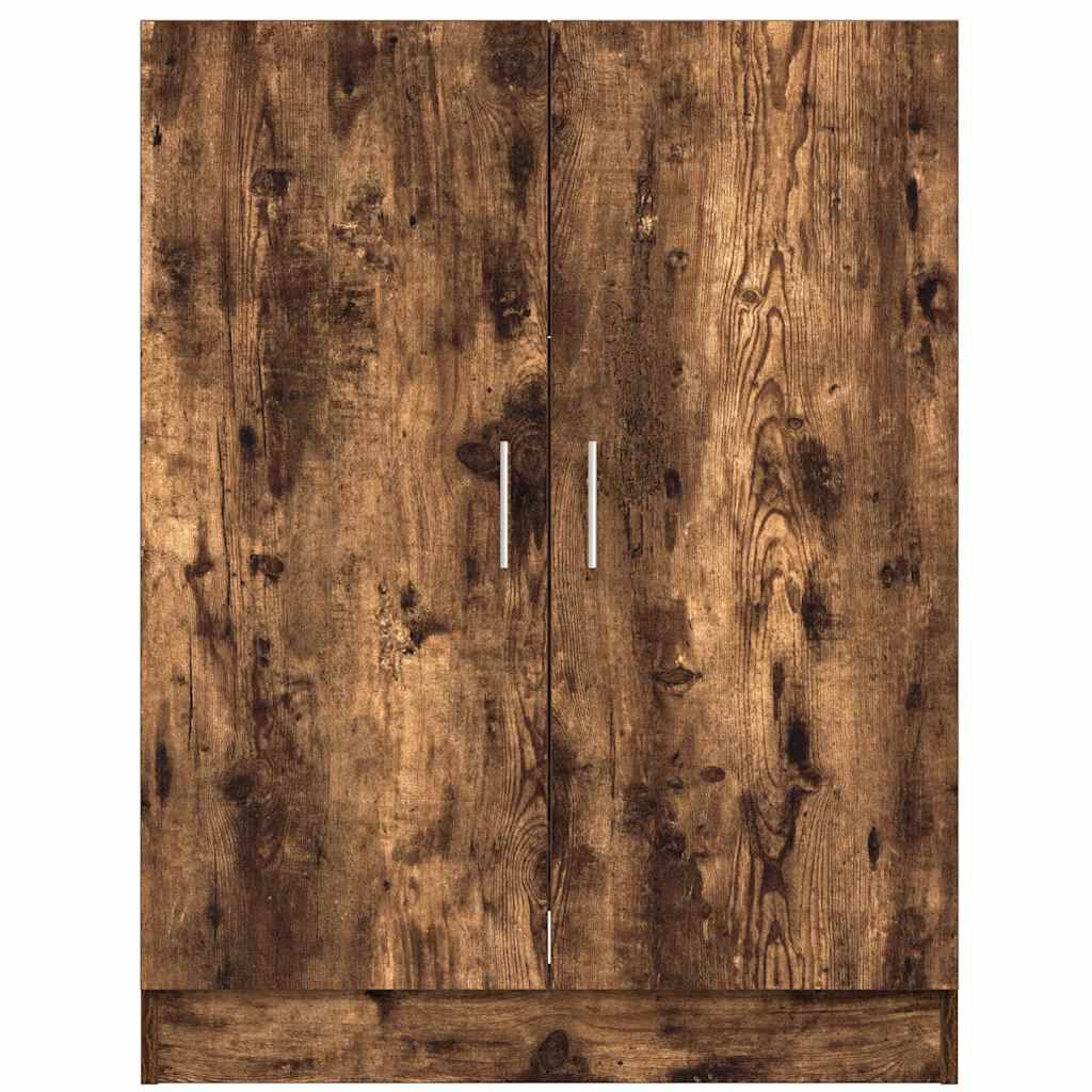 vidaXL Washing Machine Cabinet Smoked Oak 71x71.5x91.5cm
