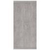 vidaXL Sideboard Concrete Grey 88x30x65 cm Engineered Wood
