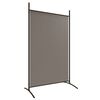 vidaXL 4-Panel Room Divider Anthracite 346x180 cm Fabric