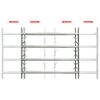Adjustable Security Grille for Windows with 4 Crossbars 1000-1500 mm
