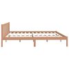 vidaXL Bed Frame without Mattress Honey Brown Solid Wood 200x200 cm
