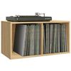 vidaXL Vinyl Storage Box Sonoma Oak 71x34x36 cm Engineered Wood