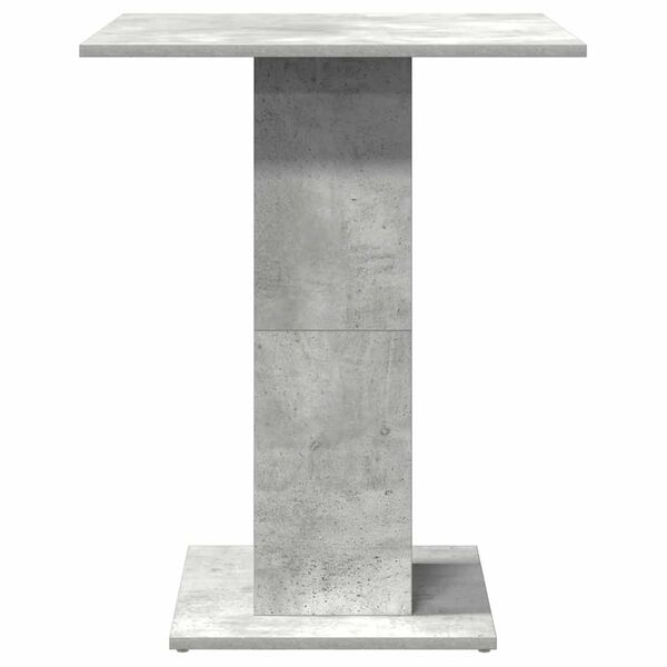 vidaXL Bistro Table Concrete Grey 60x60x75 cm Engineered Wood
