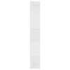 vidaXL Book Cabinet/Room Divider White 45x24x159 cm Engineered Wood