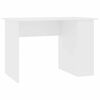 vidaXL Desk White 110x60x73 cm Engineered Wood