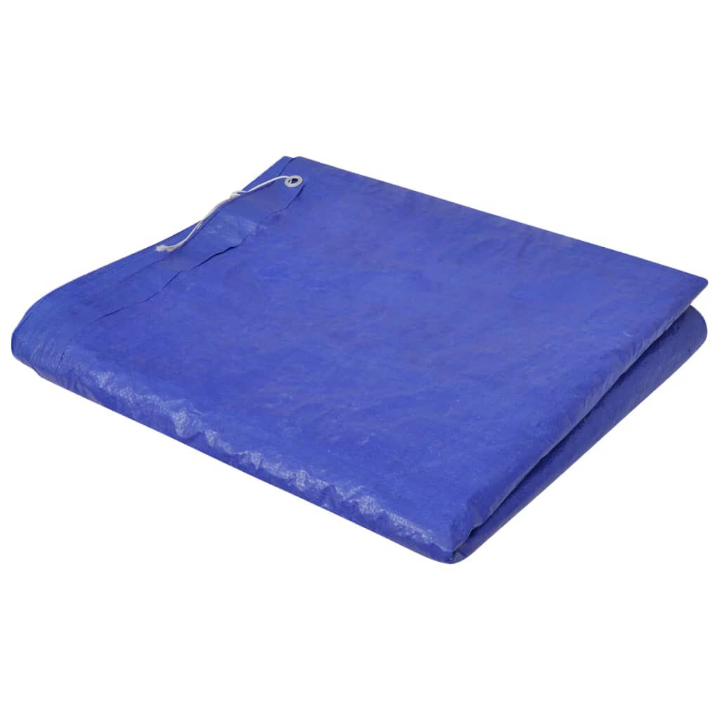 vidaXL Pool Covers 2 pcs PE Rectangular 90 g/sqm 394x207 cm