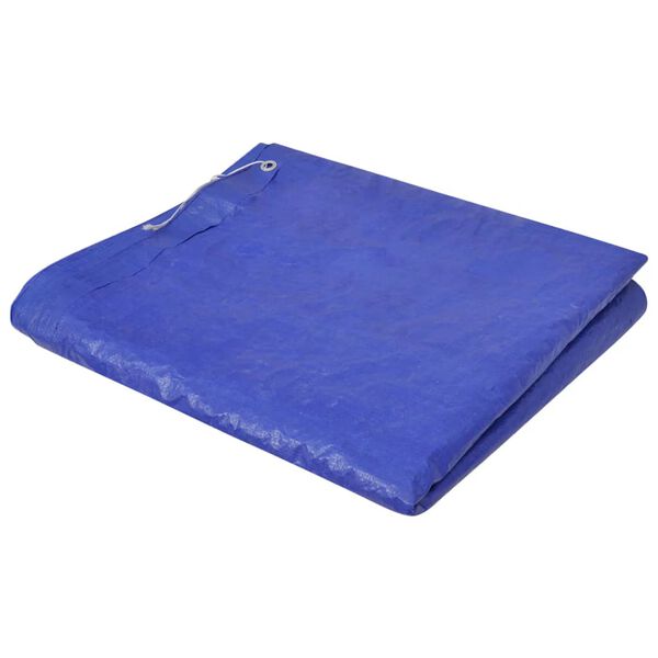 vidaXL Pool Covers 2 pcs PE Rectangular 90 g/sqm 394x207 cm