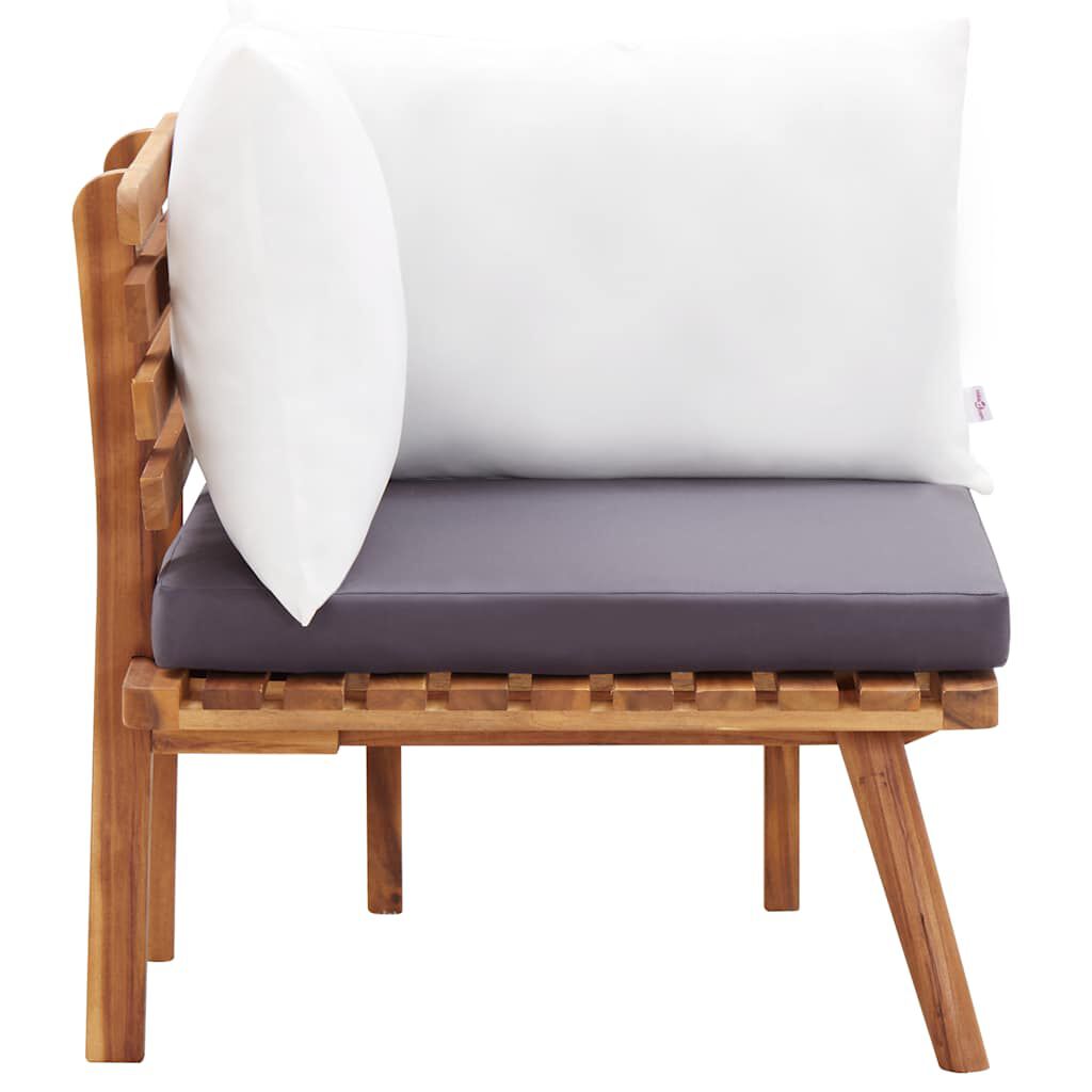 vidaXL 6 Piece Garden Lounge Set Solid Acacia Wood