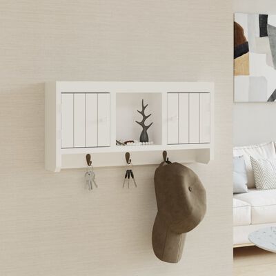 vidaXL Key Cabinet White 40x8.5x20 cm Engineered Wood&Steel,  vidaXL Key Cabinet White 40x8.5x20 cm Engineered Wood&Steel