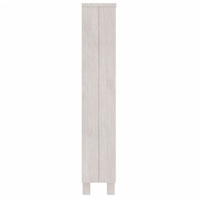 vidaXL CD Cabinet HAMAR White 45x18x100 cm Solid Wood Pine, white vidaXL CD Cabinet HAMAR White 45x18x100 cm Solid Wood Pine