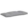 vidaXL Pallet Cushions 2 pcs Grey Fabric
