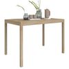 vidaXL Dining Table 110x70x75 cm Solid Wood Acacia