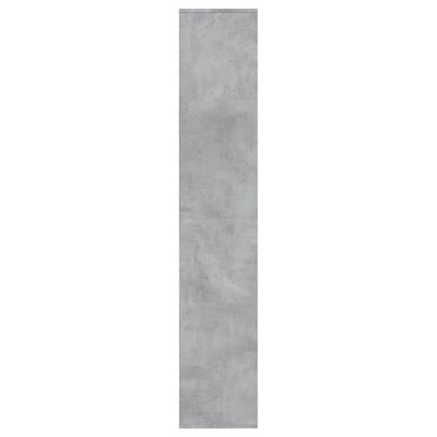 vidaXL Shoe Cabinet Concrete Grey 54x34x183 cm Engineered Wood, concrete grey vidaXL Shoe Cabinet Concrete Grey 54x34x183 cm Engineered Wood