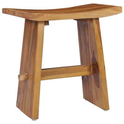 vidaXL Stool Solid Teak Wood,  vidaXL Stool Solid Teak Wood