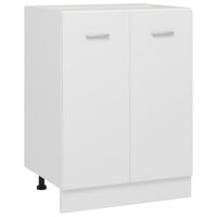 vidaXL Bottom Cabinet Lyon White 60x46x81.5 cm Engineered Wood
